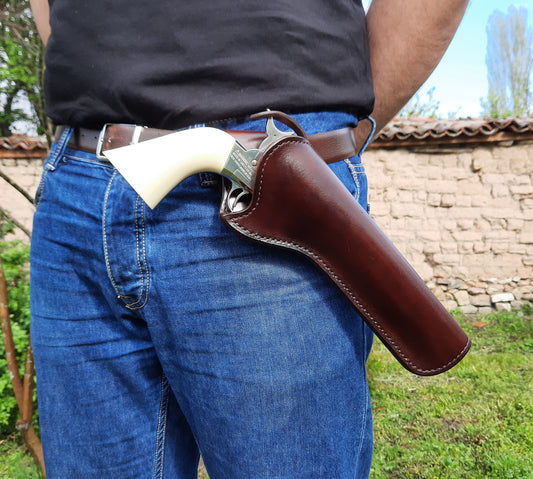 leather holster for Remington Model 1875 Single Action Army custom style (Made to order)