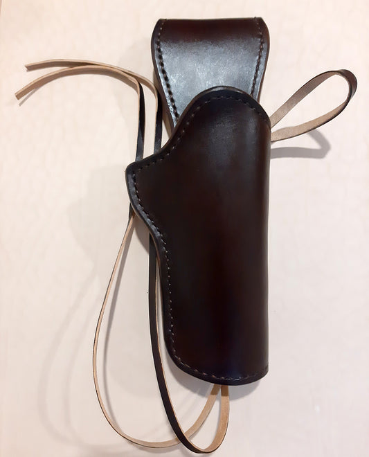 Leather Holster for Colt 1911 Western style with leg tie (Made to order)