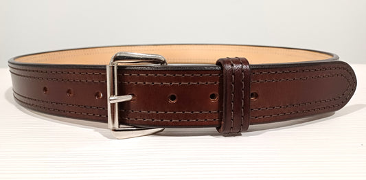 leather Gun Belt 1,5 inch width   (Made to order)