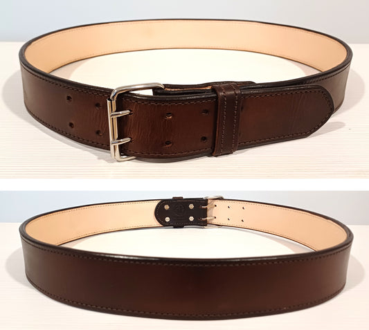 leather Gun Belt 2 inch width   (Made to order)