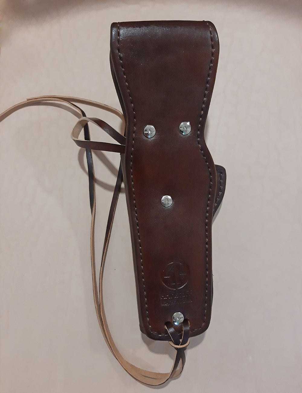 Leather Holster for Colt 1911 Western style with leg tie (Made to order)
