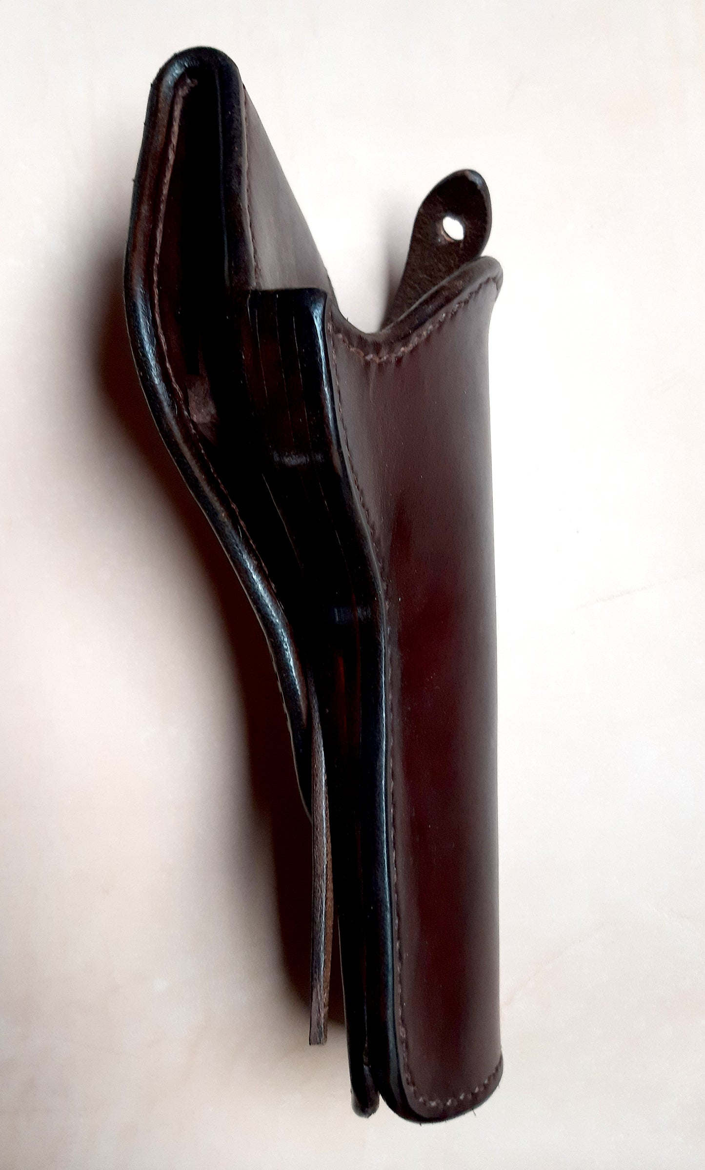 leather holster for single action revolvers Colt SAA, custom barrel Cross Draw with a small angle (Made to order)