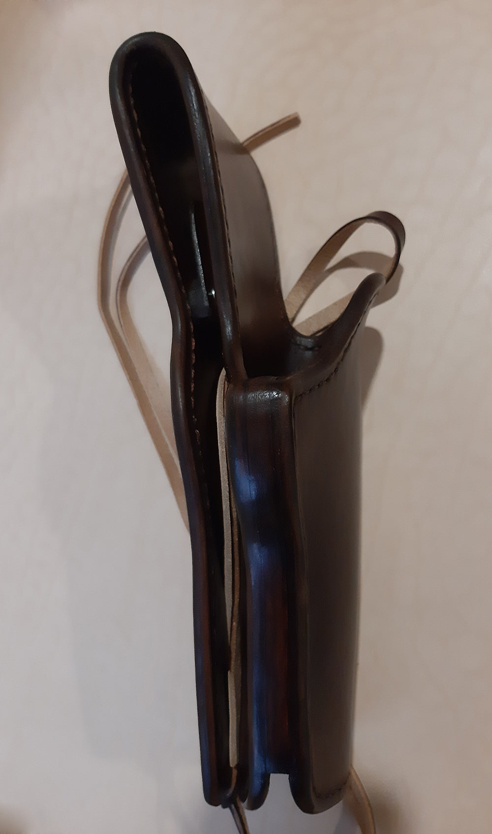 Leather Holster for Colt 1911 Western style with leg tie (Made to order)