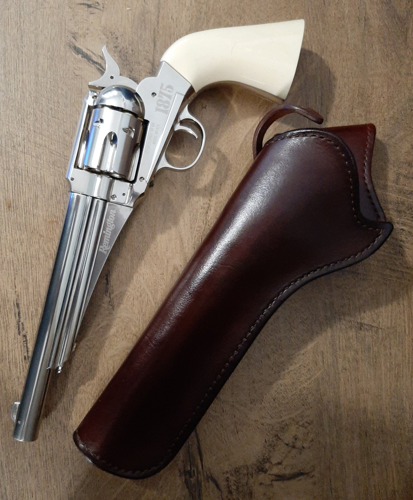 leather holster for Remington Model 1875 Single Action Army custom style (Made to order)