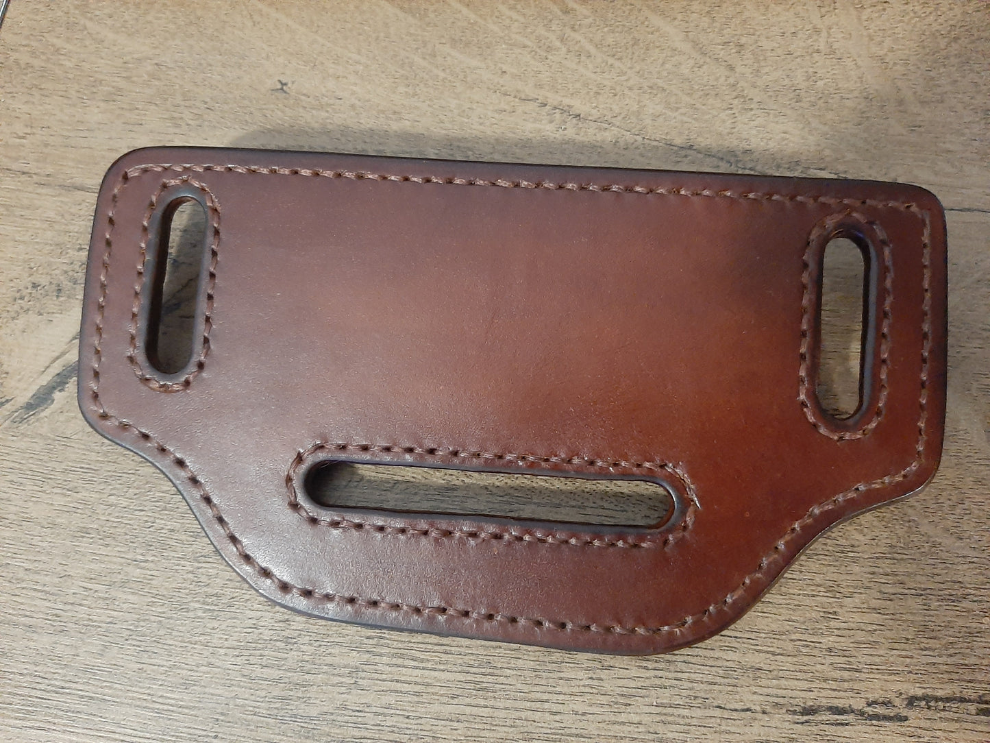 Leather Holster holder for custom belt (Made to order)