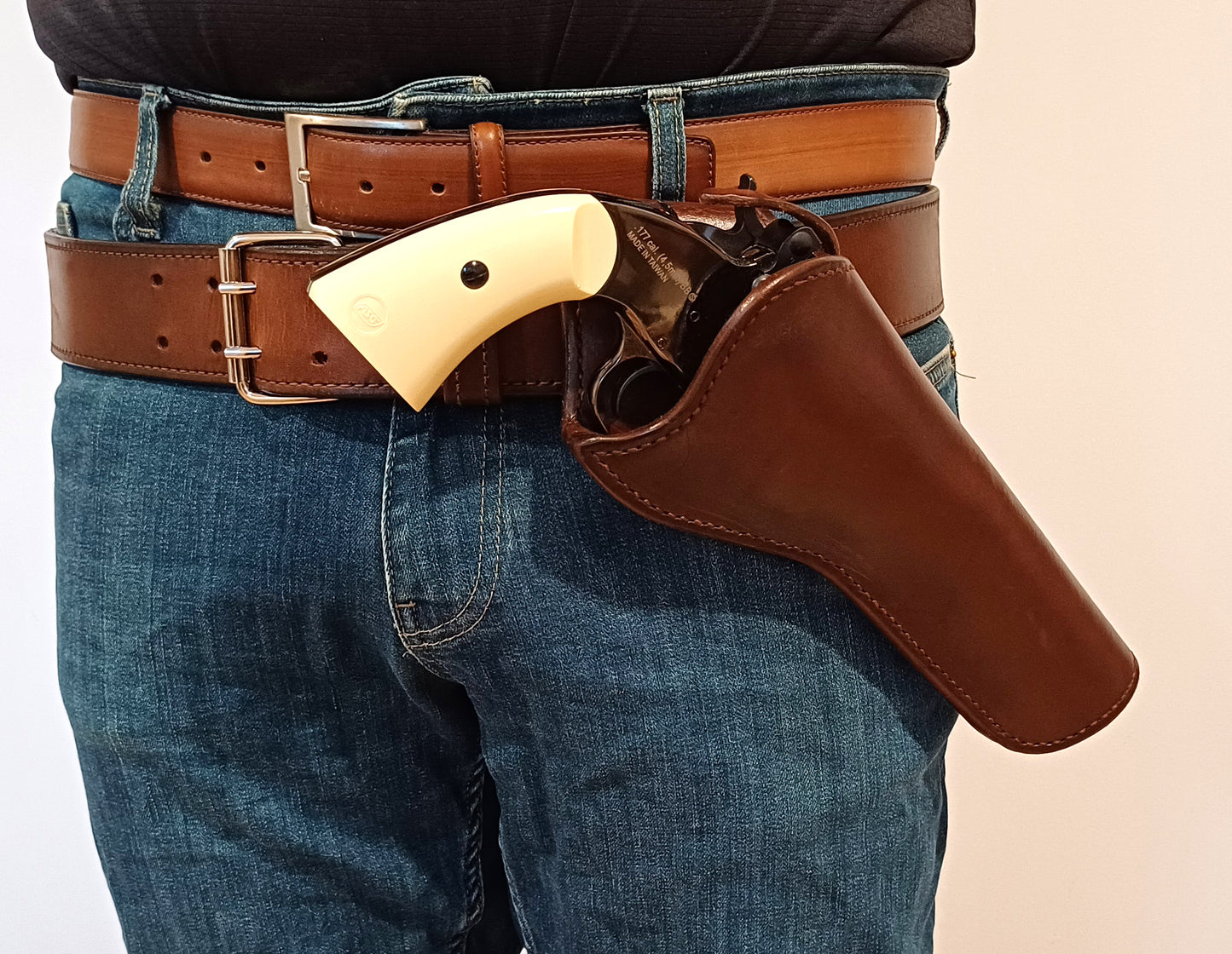 Leather Holster for Schofield 1875 Smith & Wesson 3 custom style (Made to order)