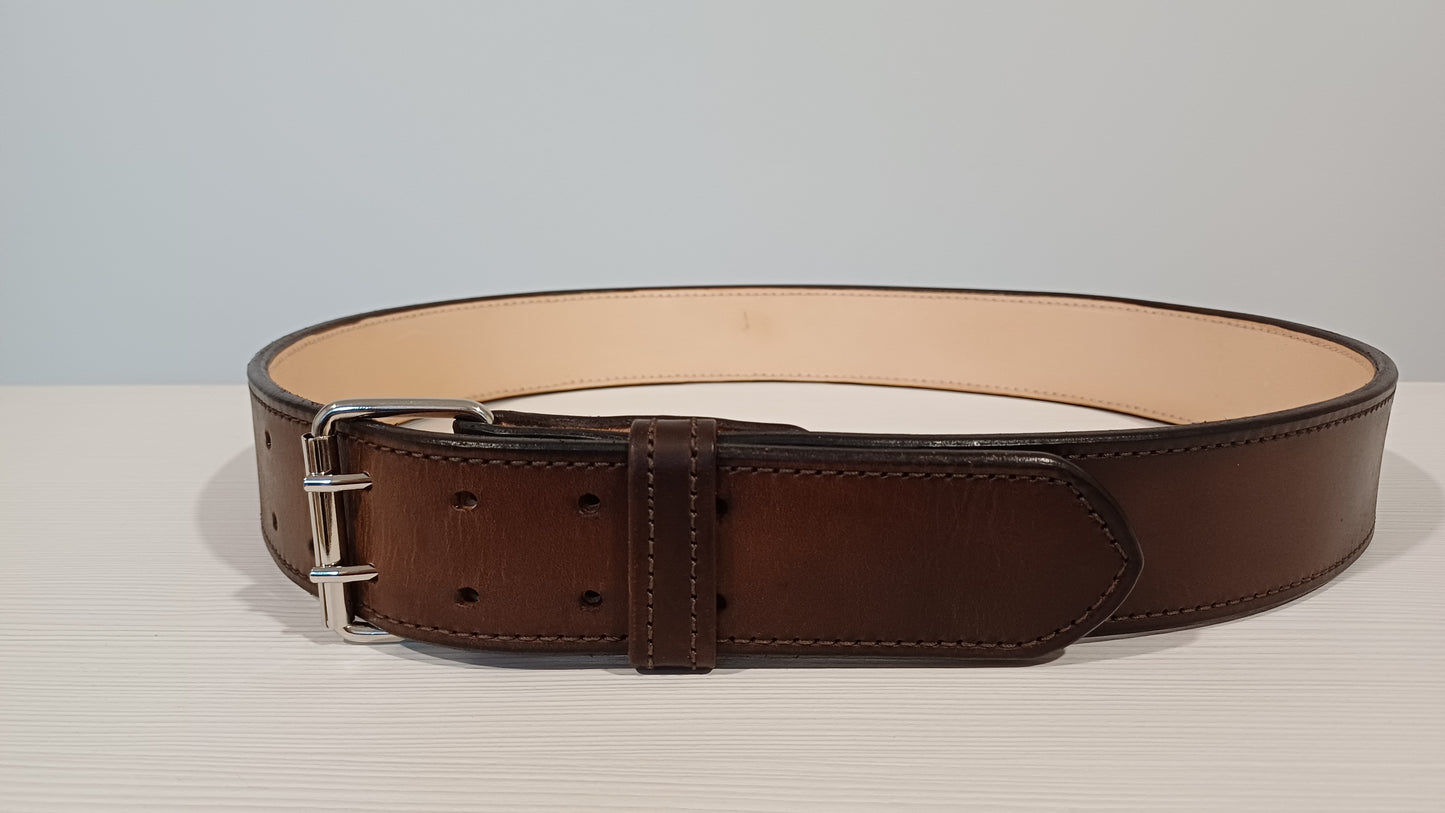 leather Gun Belt 2 inch width (Made to order)