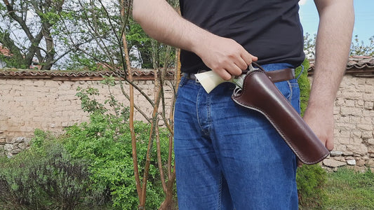 leather holster for Remington Model 1875 Single Action Army custom style (Made to order)