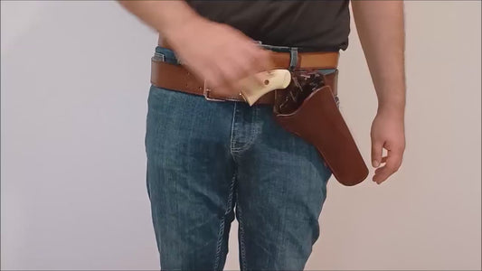 Leather Holster for Schofield 1875 Smith & Wesson 3 custom style (Made to order)