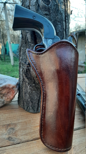 leather holster for single action revolvers Colt, Ruger, Uberti, Umare –  KHristoFFDesign