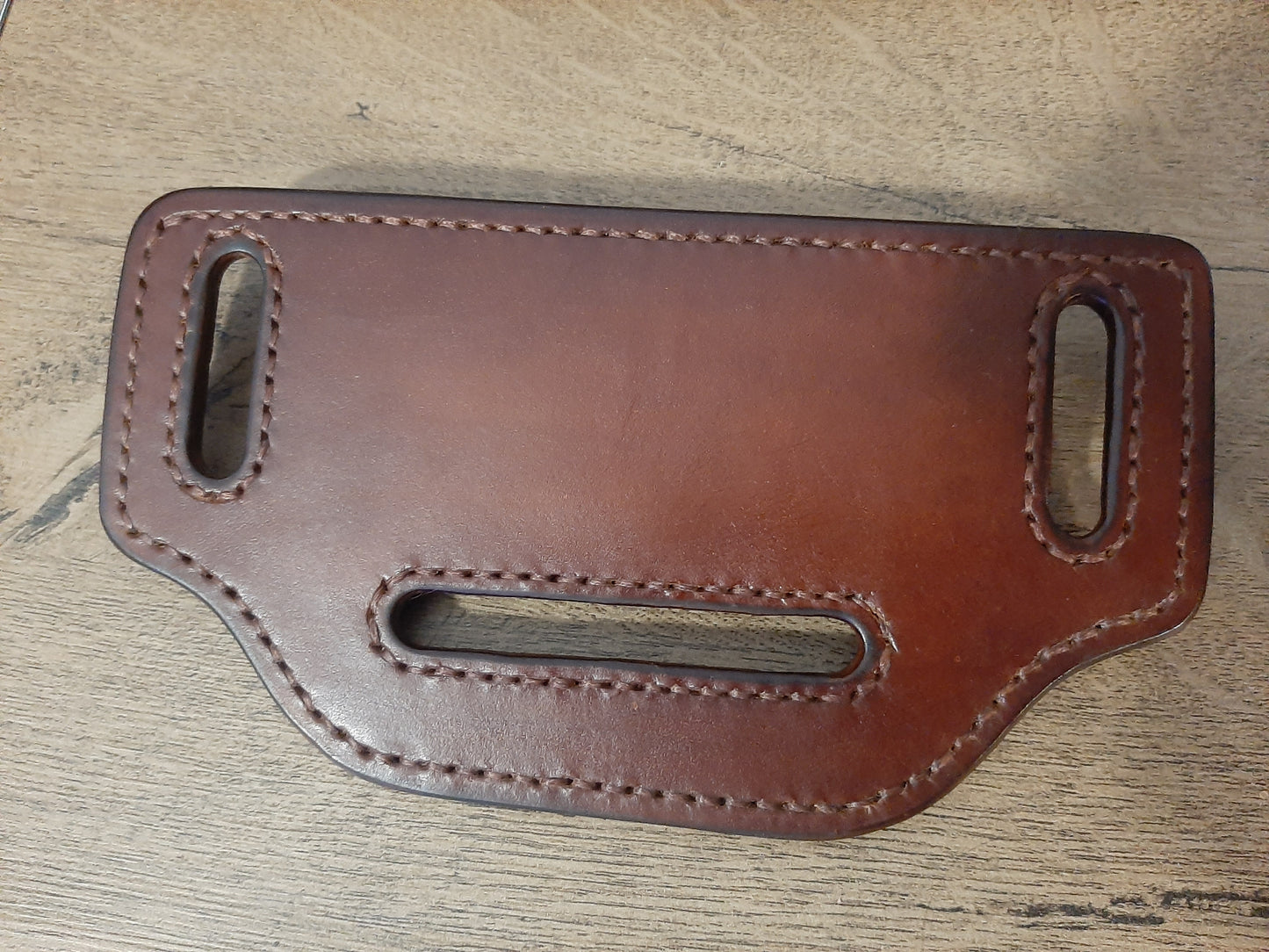 Leather Holster holder for casual belt 1.5"(38mm) (Made to order)