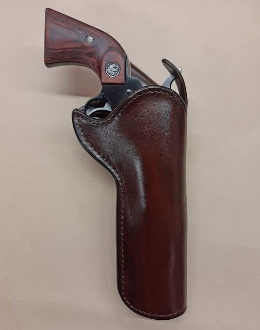 leather holster for single action revolver RUGER VAQUERO custom barrel and style (Made to order)